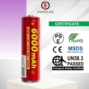 Camplos Pin sạc 21700 Vapcell F60 6000mah chuyên dụng cho đèn pin pin lithium có thể sạc lại dung lượng lớn